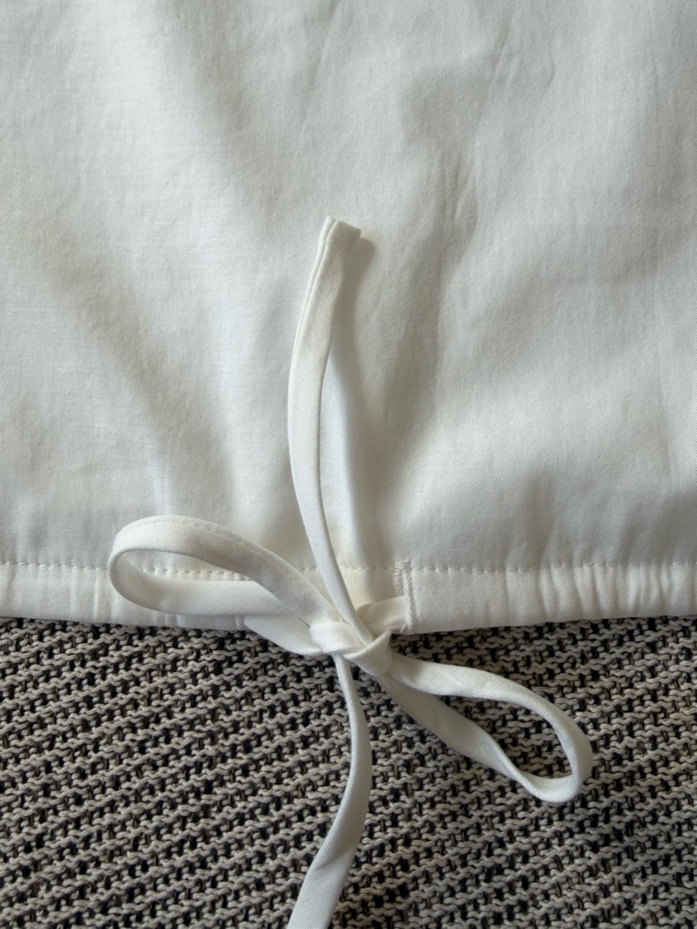 NEW Reformation Jordan Two Piece Short Sleeve Skirt Set Cotton White | US 4 UK 8 - Picture 12 of 16